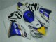 2004-2005 Honda CBR1000RR Motorcycle Fairing - White Blue Yellow Rothmans UK