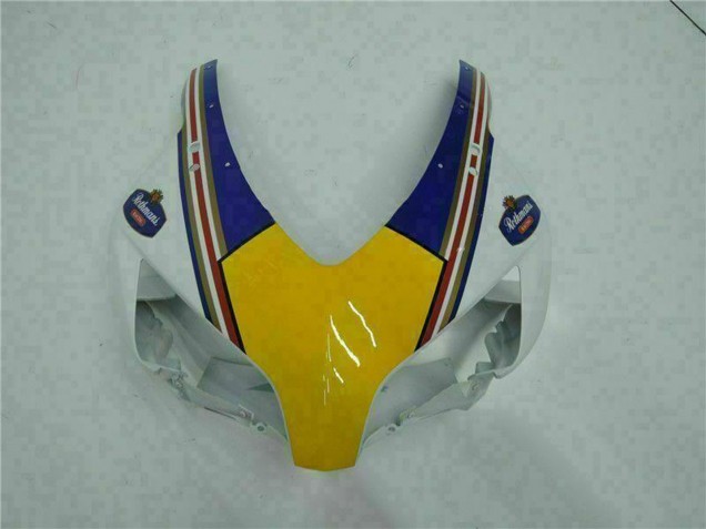 2004-2005 Honda CBR1000RR Motorcycle Fairing - White Blue Yellow Rothmans UK
