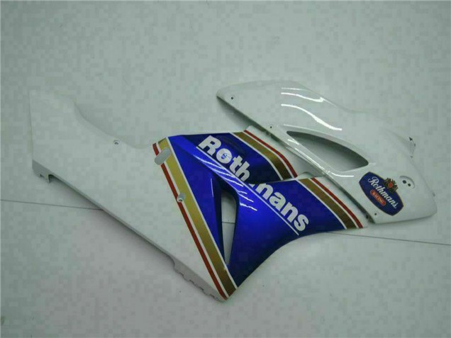2004-2005 Honda CBR1000RR Motorcycle Fairing - White Blue Yellow Rothmans UK