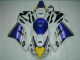 2004-2005 Honda CBR1000RR Motorcycle Fairing - White Blue Yellow Rothmans UK