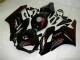 2004-2005 Honda CBR1000RR Motorcycle Fairings - Glossy Black Red Flame UK