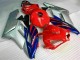 2004-2005 Honda CBR1000RR Motorcycle Fairings - Silver Red Blue Black Stripe UK