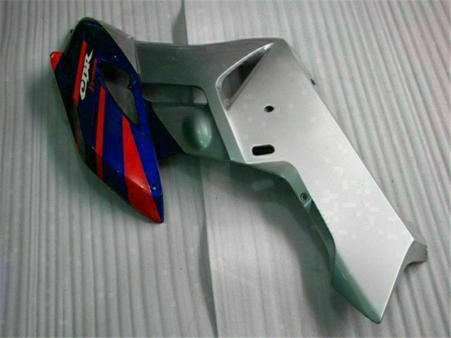 2004-2005 Honda CBR1000RR Motorcycle Fairings - Silver Red Blue Black Stripe UK