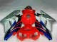 2004-2005 Honda CBR1000RR Motorcycle Fairings - Silver Red Blue Black Stripe UK