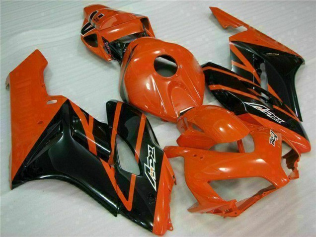 2004-2005 Honda CBR1000RR Motorcycle Fairings - Orange Glossy Black UK