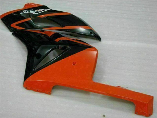 2004-2005 Honda CBR1000RR Motorcycle Fairings - Orange Glossy Black UK