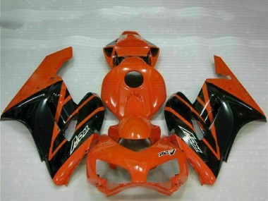 Best 2004-2005 Honda CBR1000RR Motorcycle Fairings - Orange Glossy Black UK