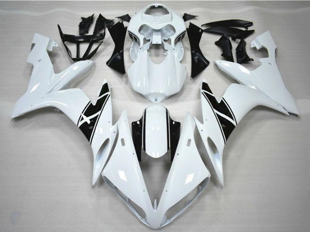 2004-2006 Yamaha YZF R1 Motorcycle Fairing - White Black UK