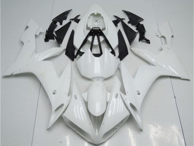 Best 2004-2006 Yamaha YZF R1 Motorcycle Fairings - White UK