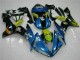 2004-2006 Yamaha YZF R1 Motorcycle Fairings - Blue Yellow Shark UK