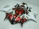 2004-2006 Yamaha YZF R1 Motorcycle Fairings - White Red Yellow Motul 46 UK