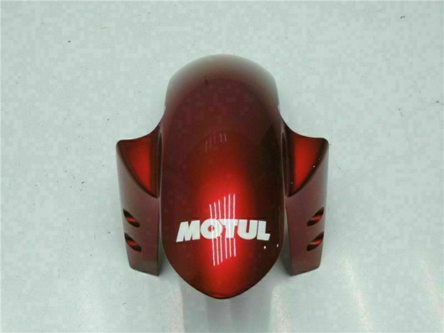 2004-2006 Yamaha YZF R1 Motorcycle Fairings - White Red Yellow Motul 46 UK
