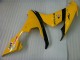2004-2006 Yamaha YZF R1 Motorcycle Fairings - Yellow Glossy Black Dunlop 50 UK