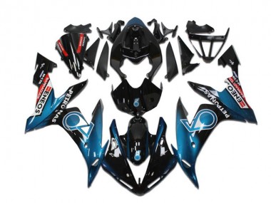 Best 2004-2006 Yamaha YZF R1 Motorcycle Fairings - Teal Blue Glossy Black Red Petronas ENEOS UK