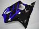 2004-2007 Honda CBR600 F4i Motorcycle Fairing Kits - Blue Glossy Black UK