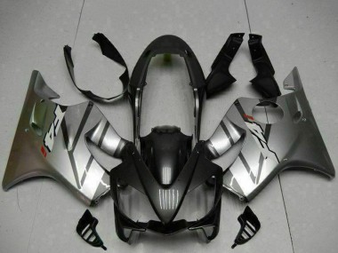 Best 2004-2007 Honda CBR600 F4i Motorcycle Fairings - Silver Matte Black UK