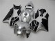 2005-2006 Honda CBR600RR Motorcycle Fairing - Silver Black UK
