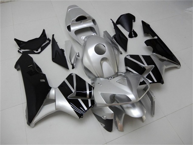 2005-2006 Honda CBR600RR Motorcycle Fairing - Silver Black UK