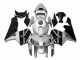 2005-2006 Honda CBR600RR Motorcycle Fairing - Silver Black UK