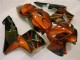 2005-2006 Honda CBR600RR Motorcycle Fairing Kits - Orange Black UK