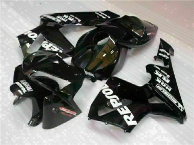 Best 2005-2006 Honda CBR600RR Motorcycle Fairings - Black Repsol UK