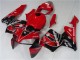2005-2006 Honda CBR600RR Motorcycle Fairings Kit - Red Black UK