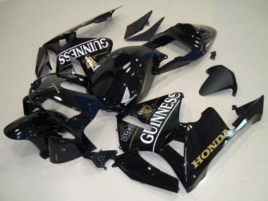 Best 2005-2006 Honda CBR600RR Motorcycle Fairings - Glossy Black Gunness UK