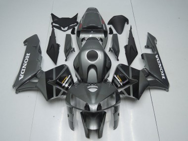 Best 2005-2006 Honda CBR600RR Motorcycle Fairing Kits - Grey Black UK