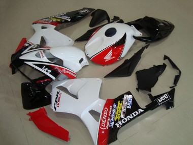 Best 2005-2006 Honda CBR600RR Motorcycle Fairings - White Red Black Lee UK
