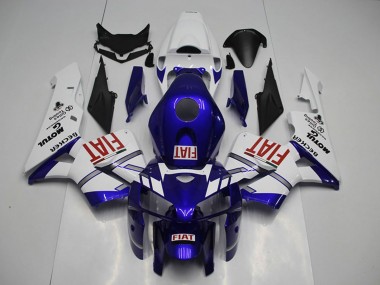 Best 2005-2006 Honda CBR600RR Motorcycle Fairings - White Blue Red Fiat UK