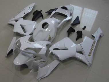 Best 2005-2006 Honda CBR600RR Motorcycle Fairings - White UK