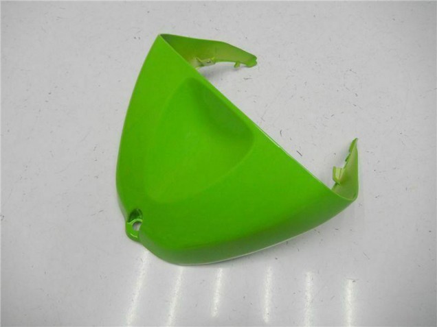 2005-2006 Kawasaki ZX6R Motorcycle Fairings - Green Glossy Black Elf UK