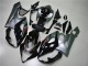 2005-2006 Suzuki GSXR 1000 Motorcycle Fairing - Glossy Black Silver UK