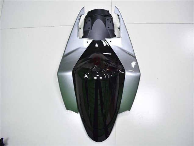 2005-2006 Suzuki GSXR 1000 Motorcycle Fairing - Glossy Black Silver UK