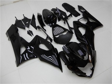 Best 2005-2006 Suzuki GSXR 1000 Motorcycle Fairing Kits - Glossy Black UK
