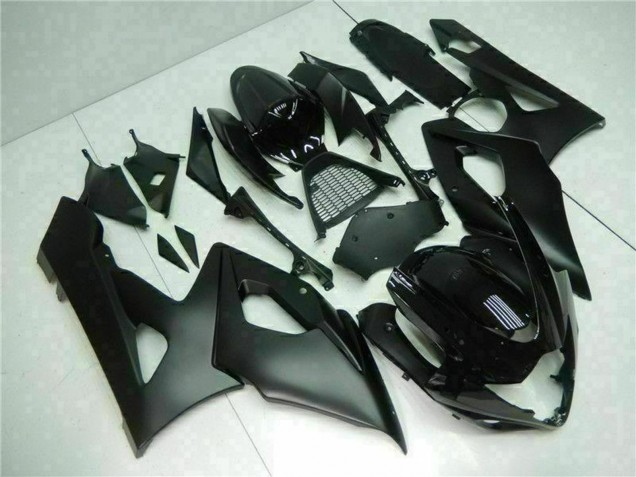 2005-2006 Suzuki GSXR 1000 Bike Fairings - Glossy Black Matte Black UK