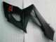 2005-2006 Suzuki GSXR 1000 Motorcycle Fairing - Glossy Black Matte Black Red UK