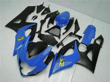 Best 2005-2006 Suzuki GSXR 1000 Motorcycle Fairing - Blue Black UK