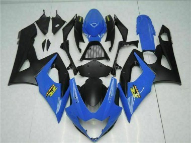 Best 2005-2006 Suzuki GSXR 1000 Motorcycle Fairing - Blue Black UK