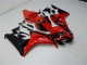 2006-2007 Honda CBR1000RR Motorcycle Fairings Kits - Red Glossy Black UK