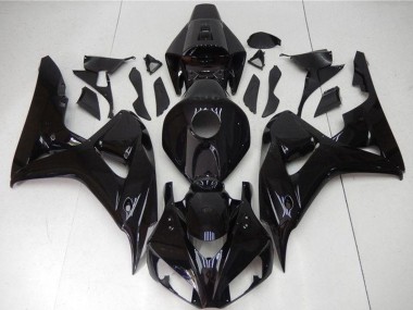 Best 2006-2007 Honda CBR1000RR Motorcycle Fairings - Glossy Black UK
