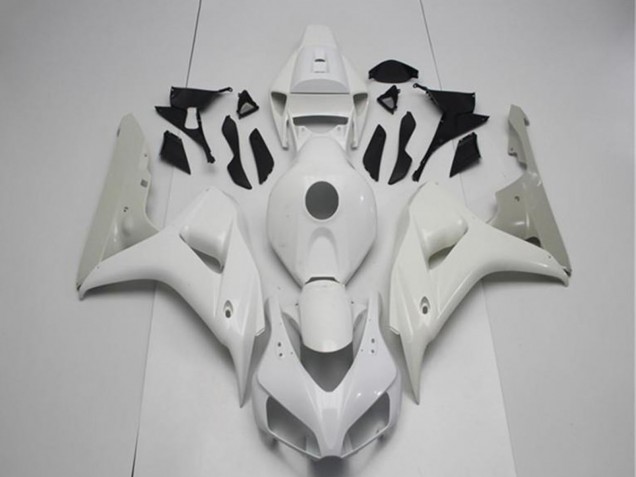 2006-2007 Honda CBR1000RR Motorcycle Fairings - White Silver UK