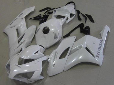 Best 2006-2007 Honda CBR1000RR Motorcycle Fairings - White with Silver Decals UK