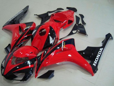Best 2006-2007 Honda CBR1000RR Motorcycle Fairing Kits - Red Glossy Black UK