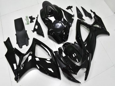 Best 2006-2007 Suzuki GSXR 600/750 Bike Fairings - Glossy Black UK