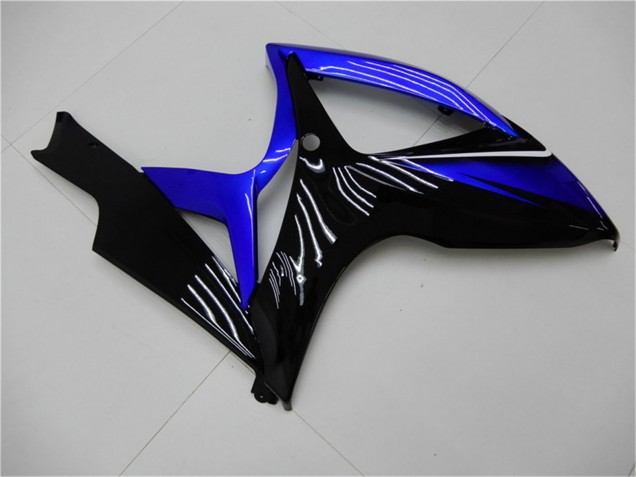2006-2007 Suzuki GSXR 600/750 Motorcycle Fairings - Blue Glossy Black UK