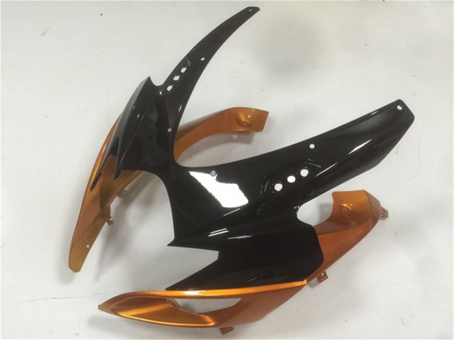 2006-2007 Suzuki GSXR 600/750 Motorcycle Fairings - Orange Glossy Black UK