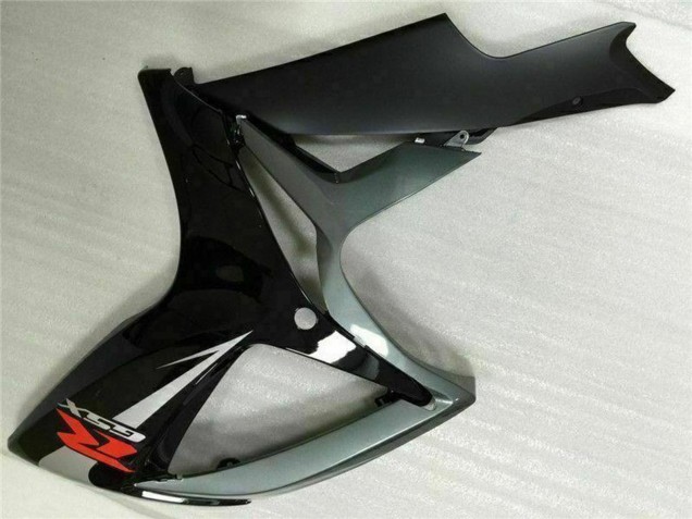 2006-2007 Suzuki GSXR 600/750 Motorcycle Fairings - Silver Grey Glossy Black Red UK