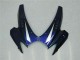 2006-2007 Suzuki GSXR 600/750 Motorcycle Fairings - Glossy Black Blue UK