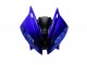 2006-2007 Yamaha YZF R6 Motorcycle Fairing - Blue Matte Black UK